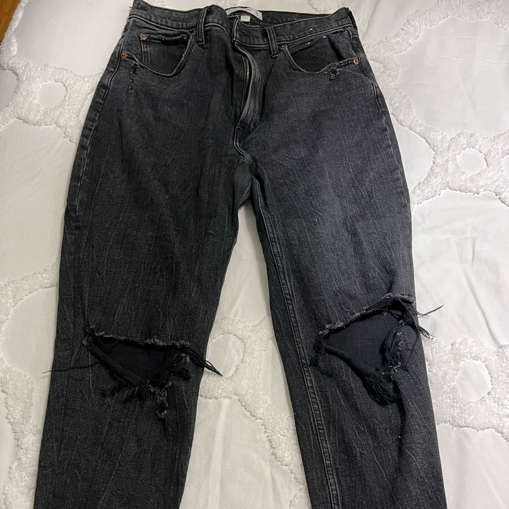 Abercrombie and Fitch black jeans